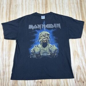 2007 IRON MAIDEN "EDDY in BANDAGES" XL BOXY T-Shirt POWERSLAVE